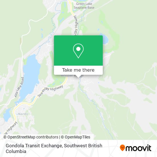 Gondola Transit Exchange map