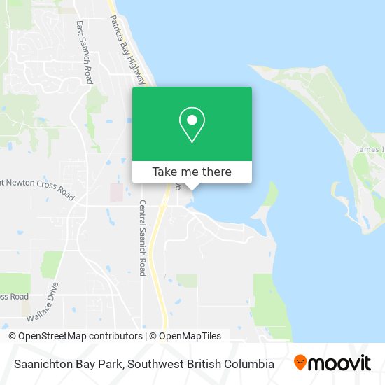 Saanichton Bay Park map