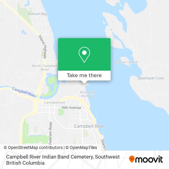 Campbell River Indian Band Cemetery plan