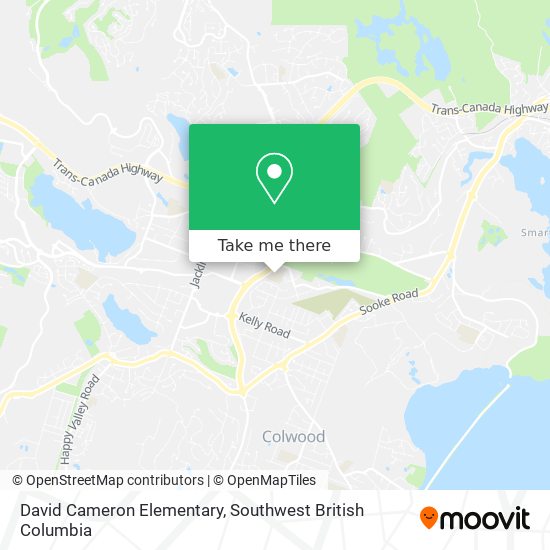 David Cameron Elementary map