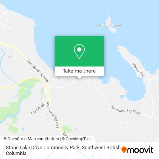Stone Lake Drive Community Park plan