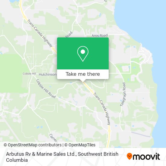 Arbutus Rv & Marine Sales Ltd. map