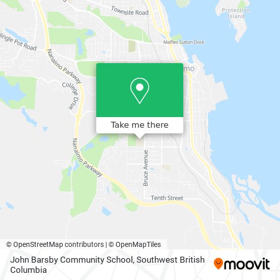 John Barsby Community School map