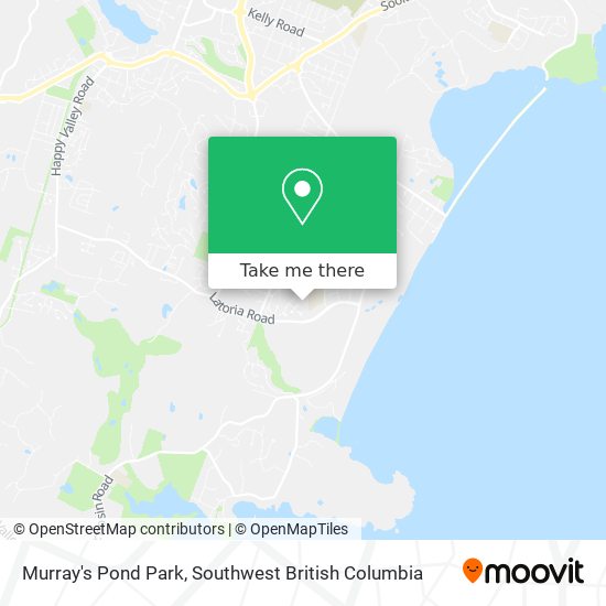 Murray's Pond Park map