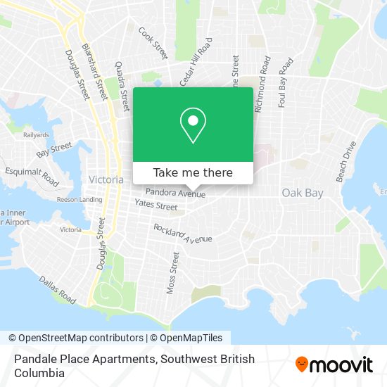 Pandale Place Apartments map