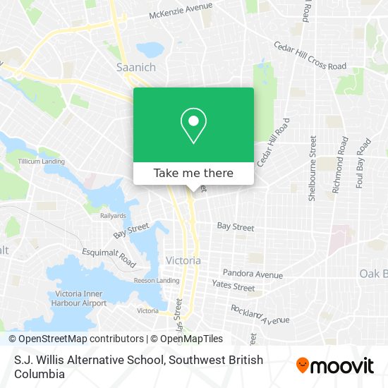 S.J. Willis Alternative School map