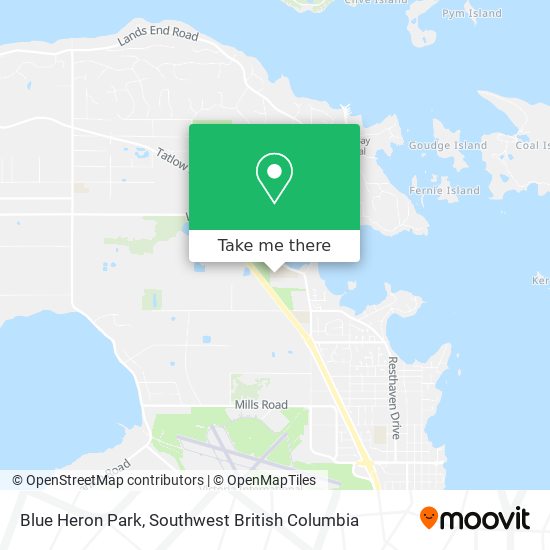 Blue Heron Park map