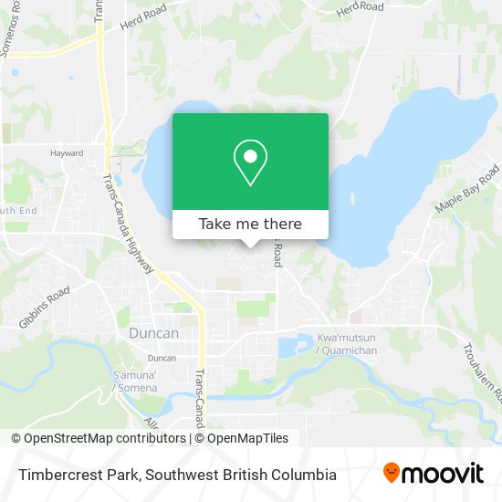 Timbercrest Park plan