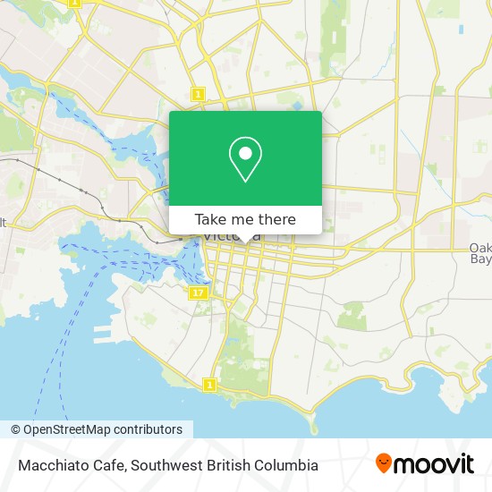 Macchiato Cafe map
