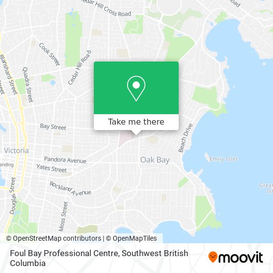 Foul Bay Professional Centre map