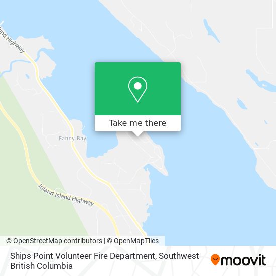 Ships Point Volunteer Fire Department map