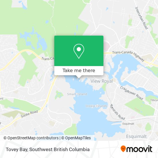 Tovey Bay map