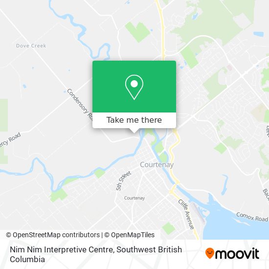 Nim Nim Interpretive Centre map