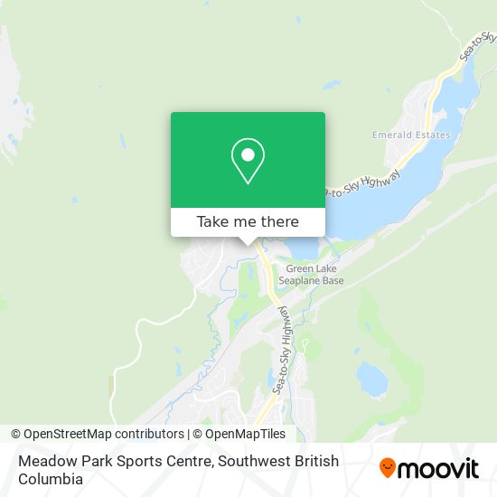 Meadow Park Sports Centre map