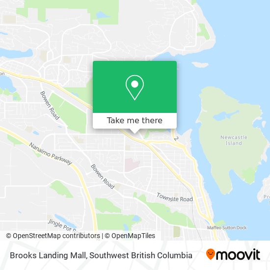 Brooks Landing Mall map