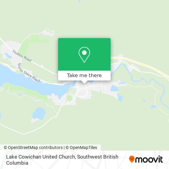 Lake Cowichan United Church map