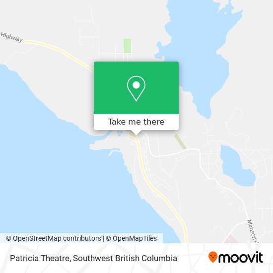 Patricia Theatre map