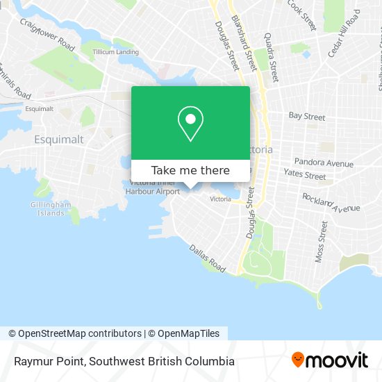 Raymur Point map