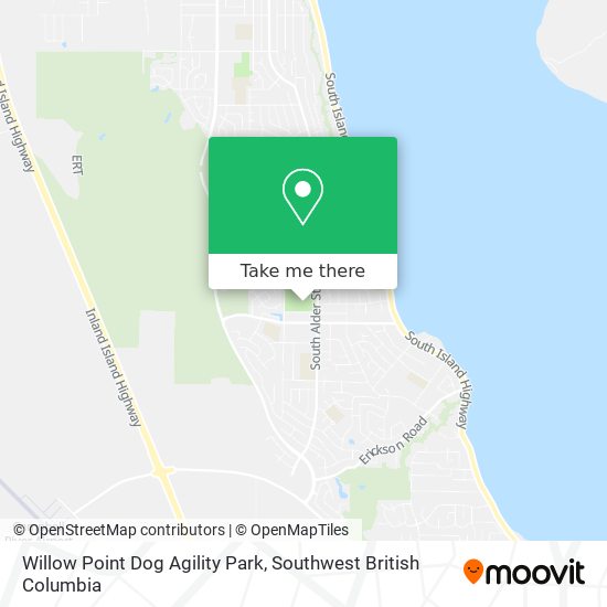 Willow Point Dog Agility Park map