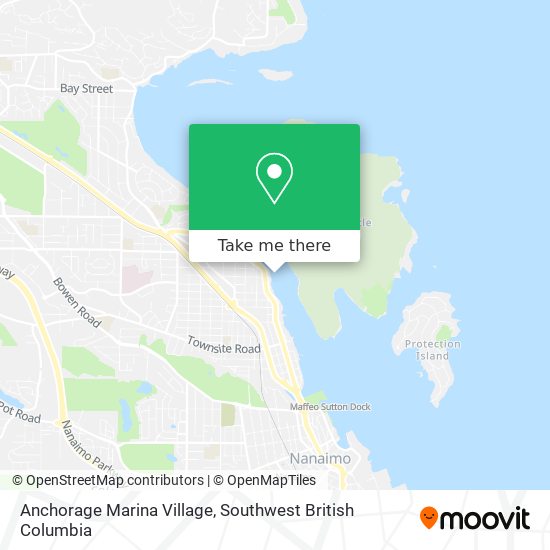 Anchorage Marina Village map