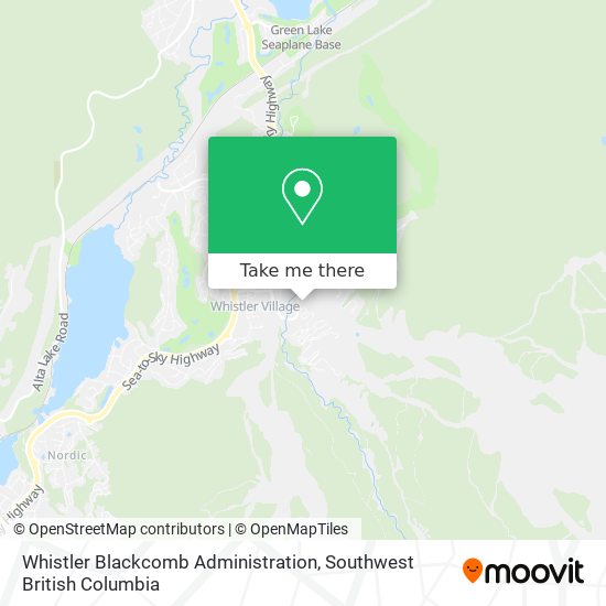Whistler Blackcomb Administration plan
