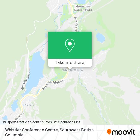 Whistler Conference Centre plan