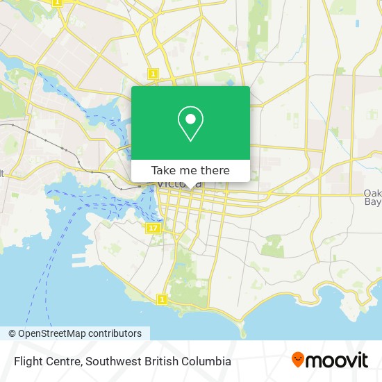 Flight Centre map