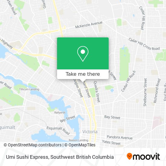 Umi Sushi Express map