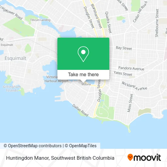 Huntingdon Manor map