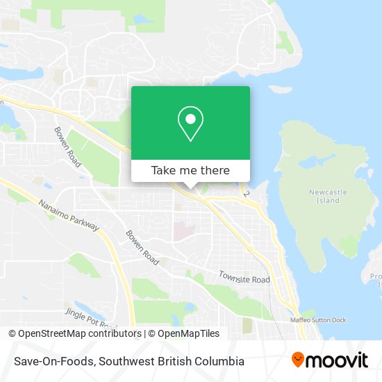 Save-On-Foods map