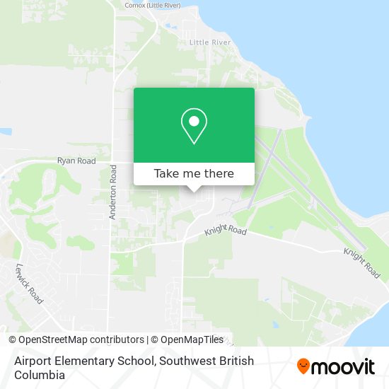 Airport Elementary School map