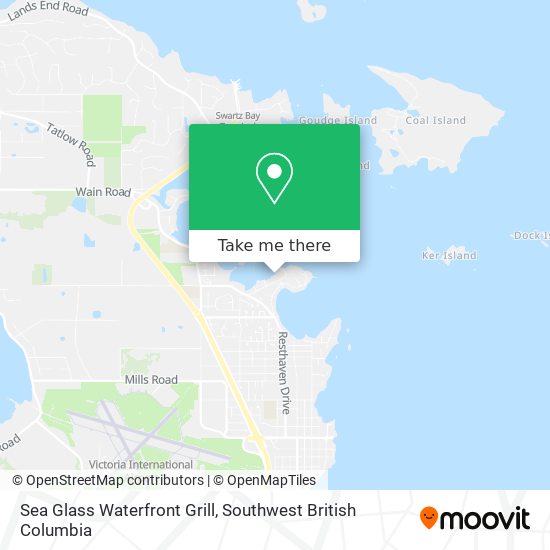 Sea Glass Waterfront Grill map