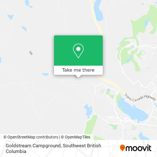 Goldstream Campground plan