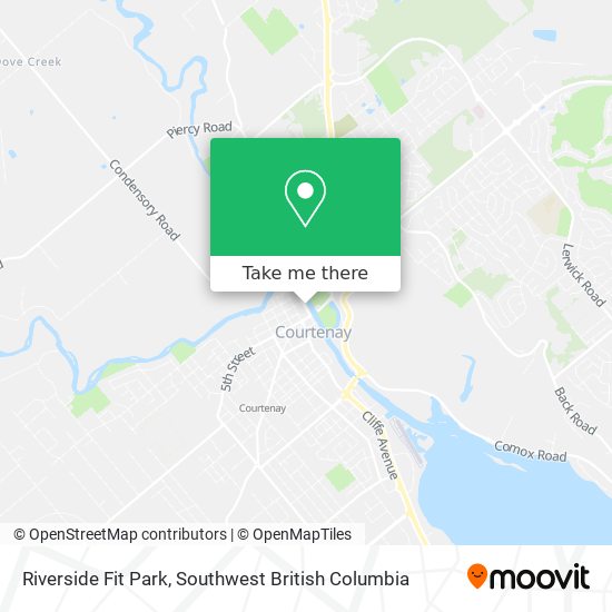 Riverside Fit Park map