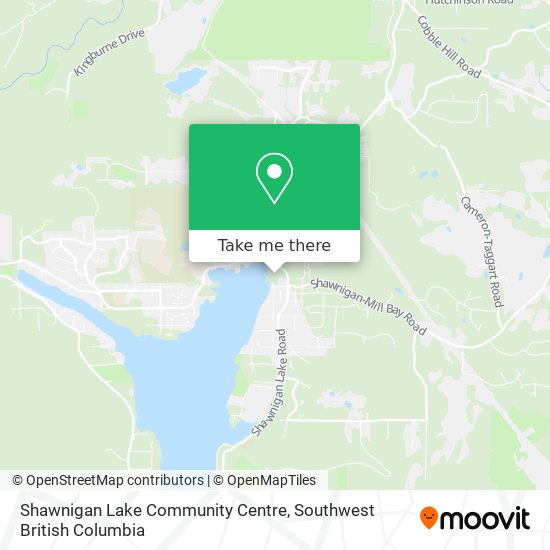 Shawnigan Lake Community Centre map