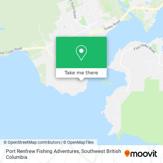 Port Renfrew Fishing Adventures plan