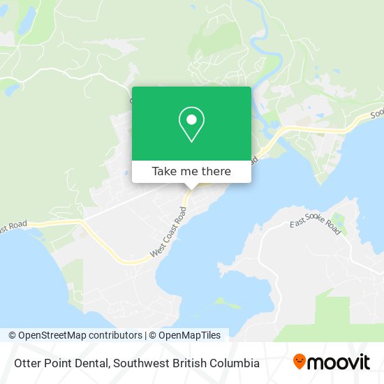 Otter Point Dental map
