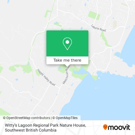 Witty's Lagoon Regional Park Nature House map