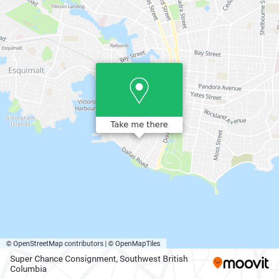Super Chance Consignment map