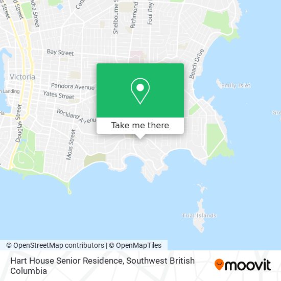 Hart House Senior Residence map