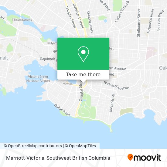 Marriott-Victoria map