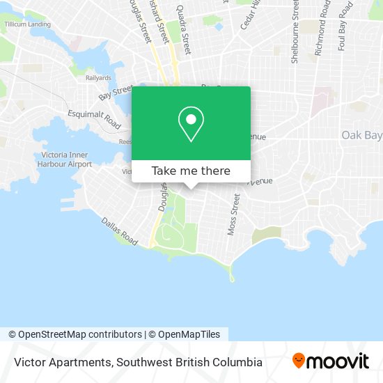 Victor Apartments map