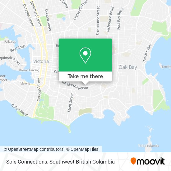 Sole Connections map