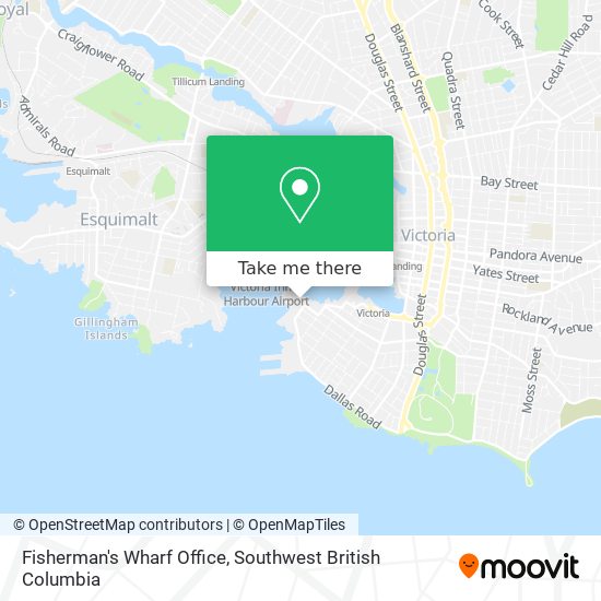 Fisherman's Wharf Office map