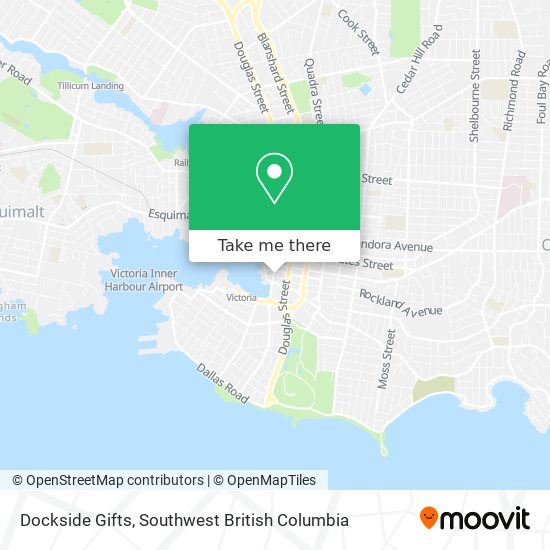 Dockside Gifts map