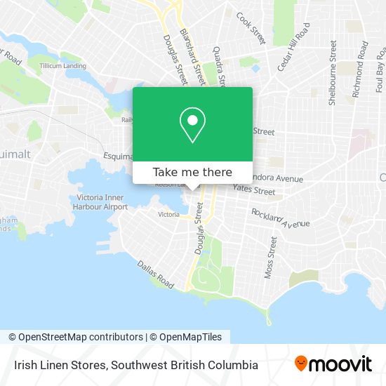 Irish Linen Stores map