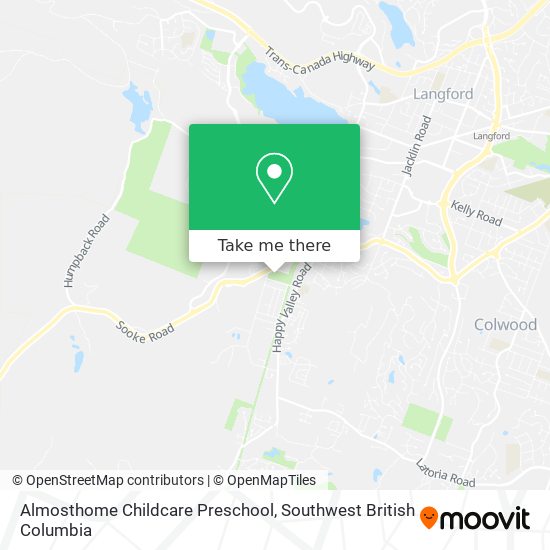 Almosthome Childcare Preschool map