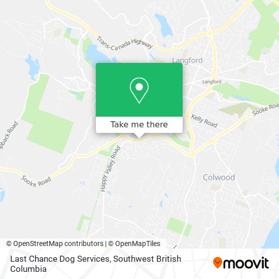 Last Chance Dog Services map