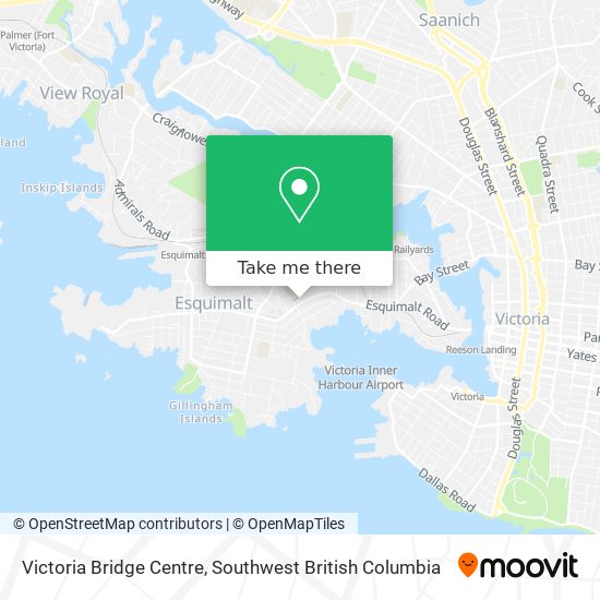 Victoria Bridge Centre map