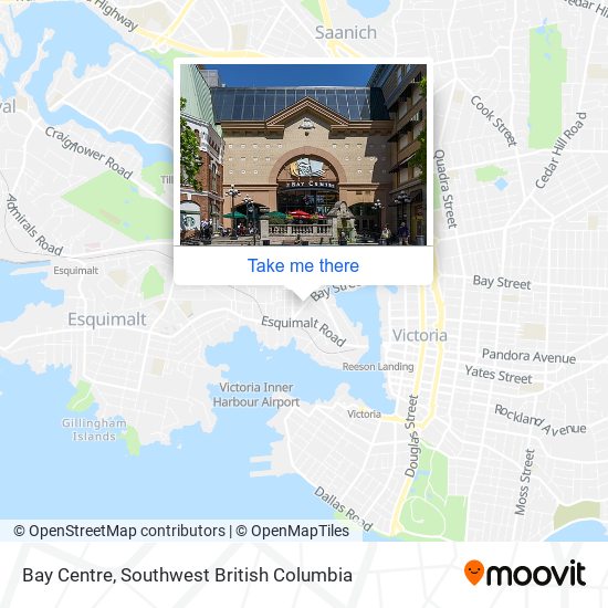 Bay Centre map